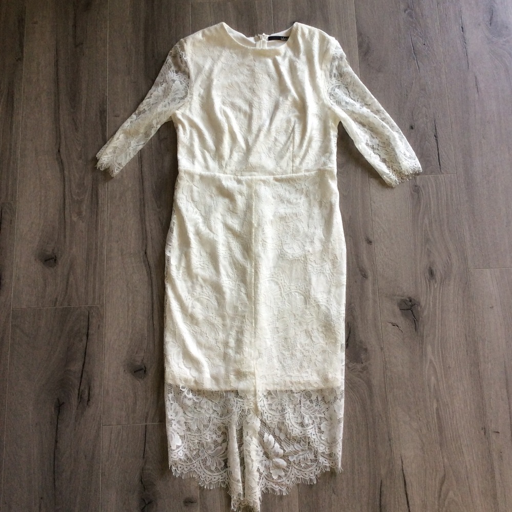 Lulus Lace Midi Dress
